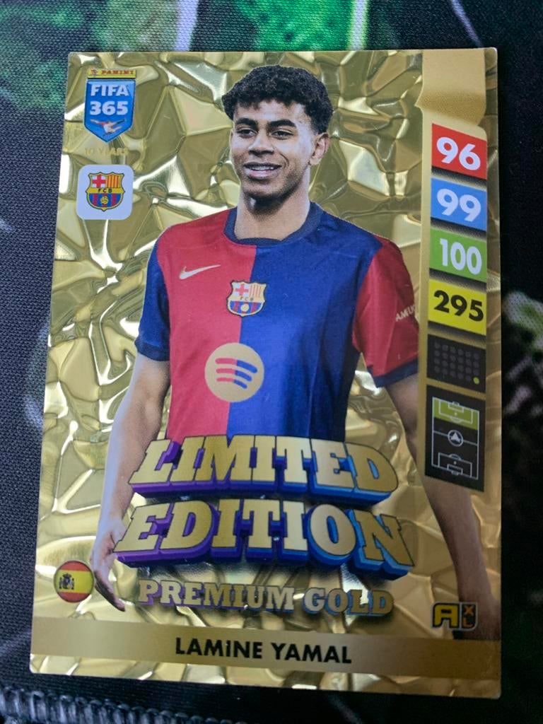 Panini FIFA 365 Adrenalyn XL Lamine 10 tot 20 euro perstuk, Ophalen of Verzenden, Zo goed als nieuw, Buitenlandse clubs, Spelerskaart