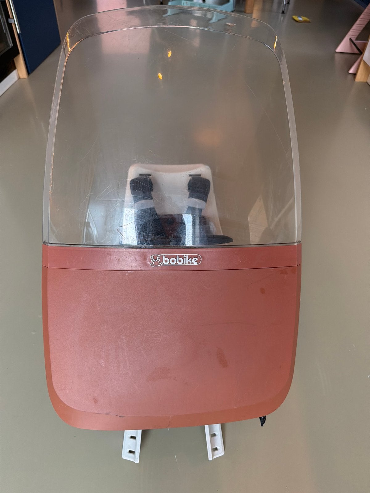 Bobike voorzitje met windscherm, Ophalen, Voorzitje, 0 t/m 13 kg, Gebruikt