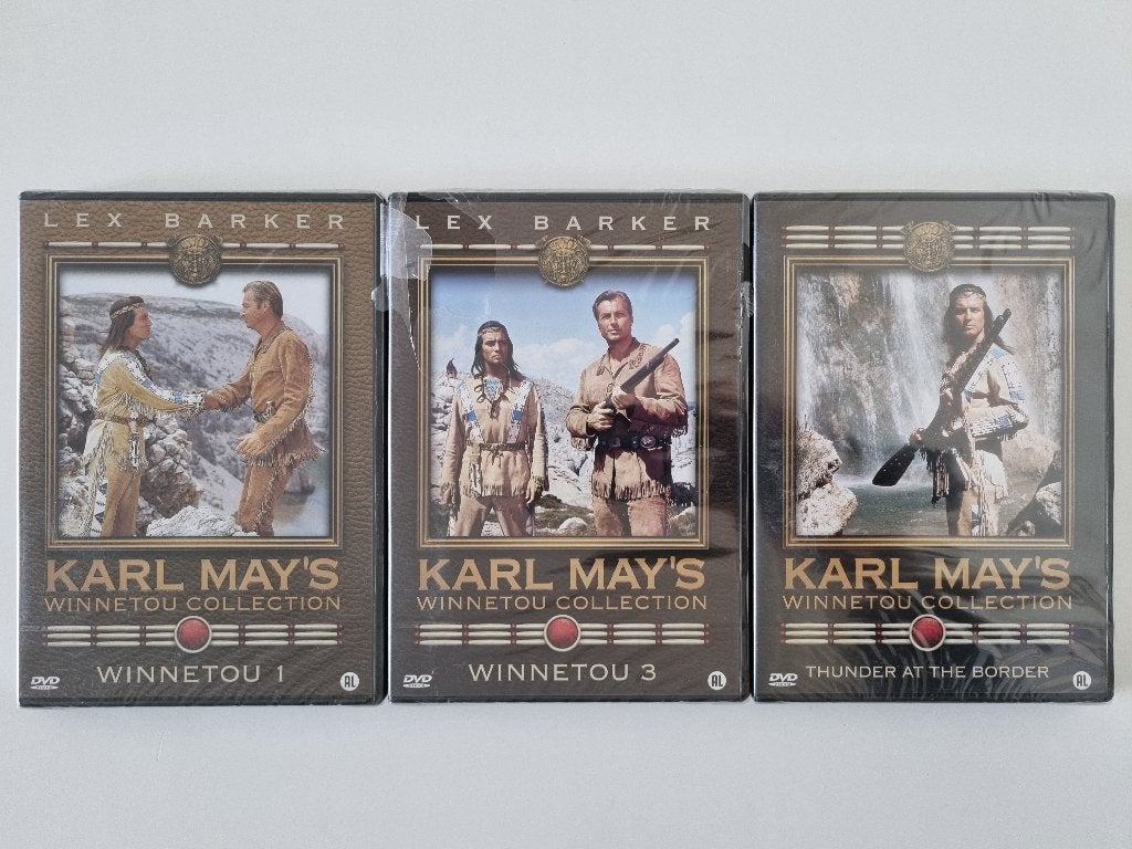 Karl May's Winnetou Collection 1+3+Thunder at Border-Geseald, Alle leeftijden, Ophalen of Verzenden, Nieuw in verpakking, Actie en Avontuur