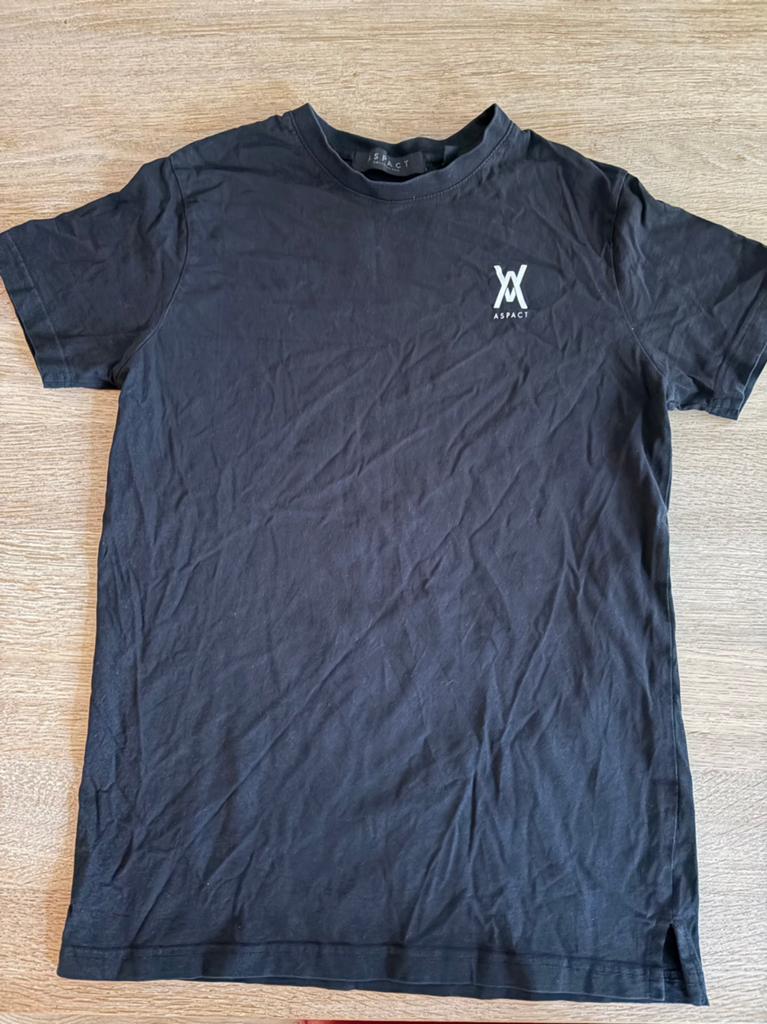 Zwart Tshirt van Aspact maat L, Ophalen of Verzenden, Gedragen, Zwart