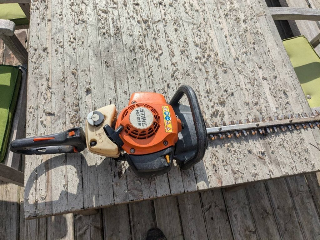 STIHL HS 81 T professionele heggenschaar - 75 cm, Ophalen, Gebruikt, Benzine