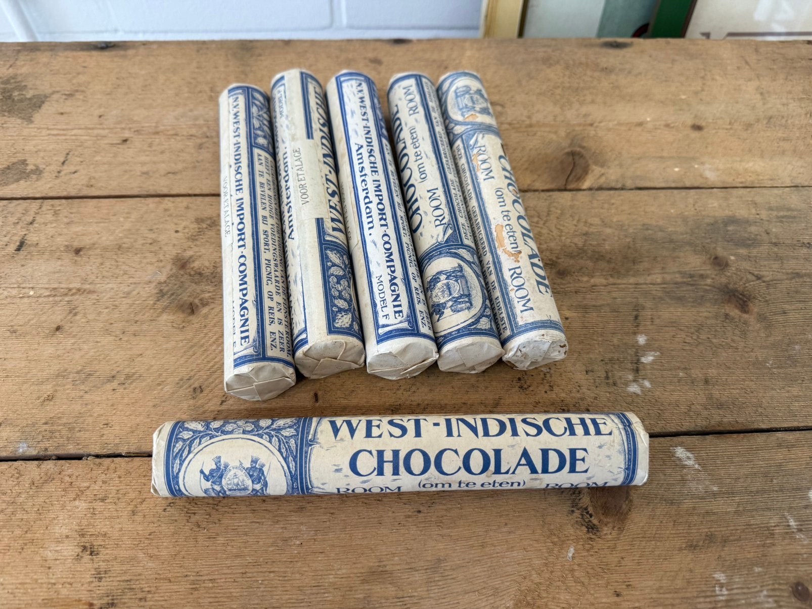 West Indische chocolade repen reclame kruidenier etalage, Ophalen of Verzenden, Zo goed als nieuw