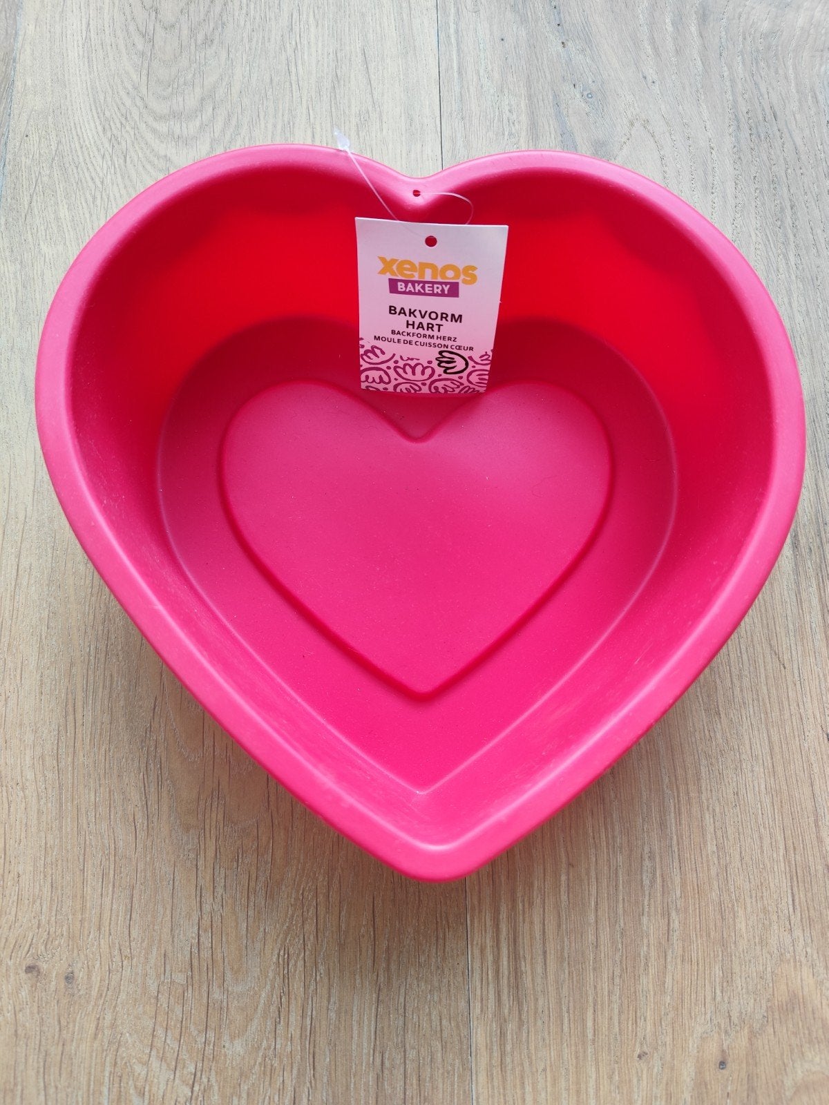 NIEUWE bakvorm hart Xenos, Ophalen of Verzenden, Nieuw, Rood