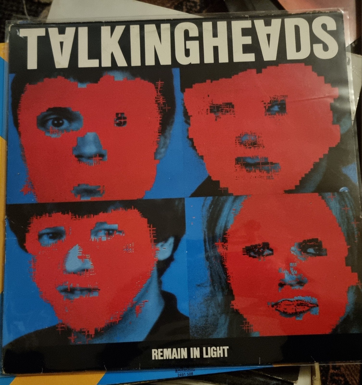 Talking Heads - Remain in Light LP, LP, Gebruikt, New wave, Ophalen of Verzenden