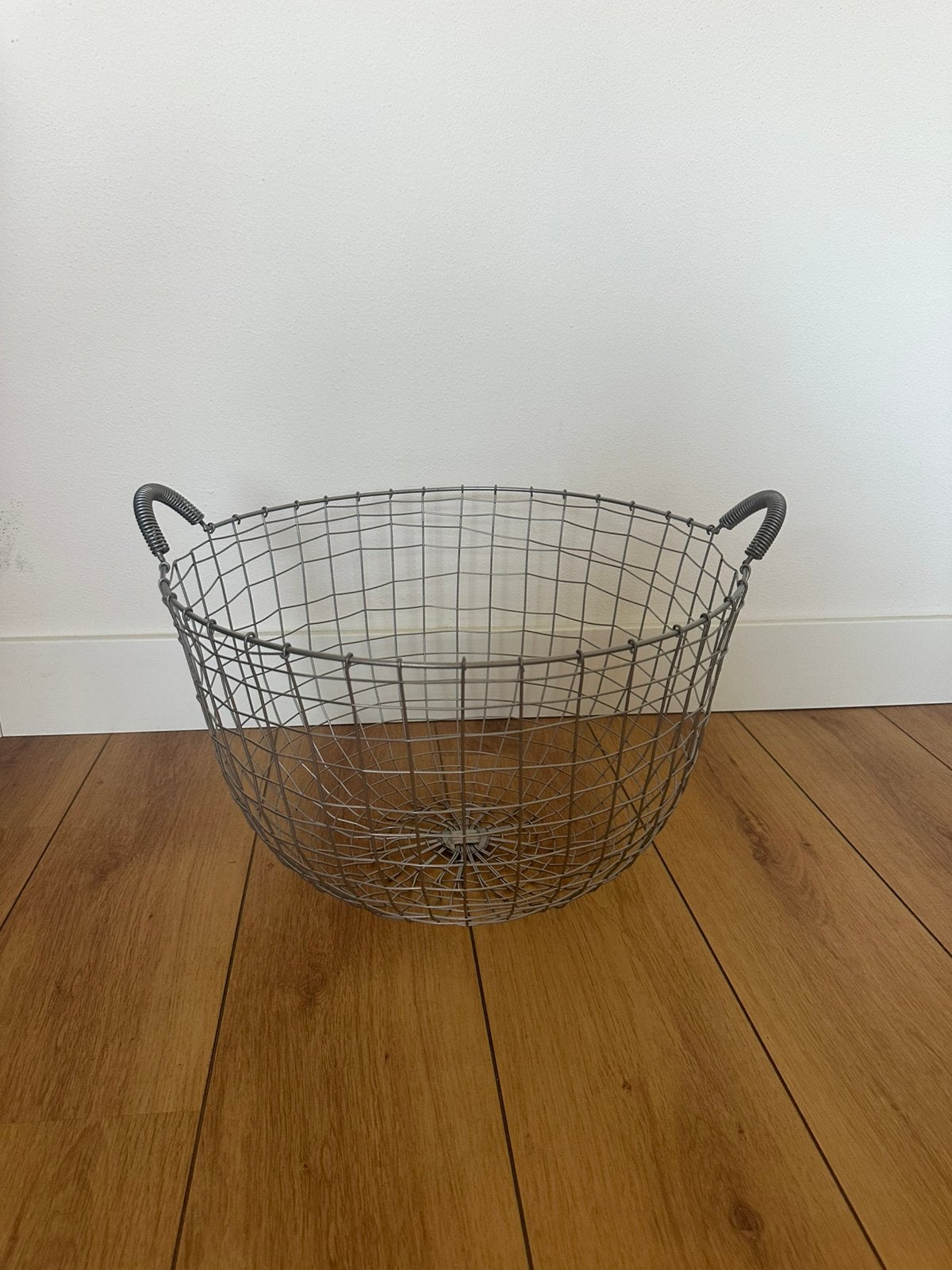 RVS mand H&M Home, Ophalen, Met handvatten, Mand, Rond