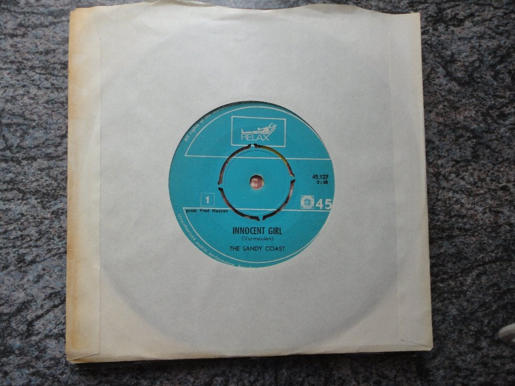 Sandy Coast - Innocent girl NL 1968, Cd's en Dvd's, Gebruikt, Originele persing, 7 inch, Ophalen of Verzenden