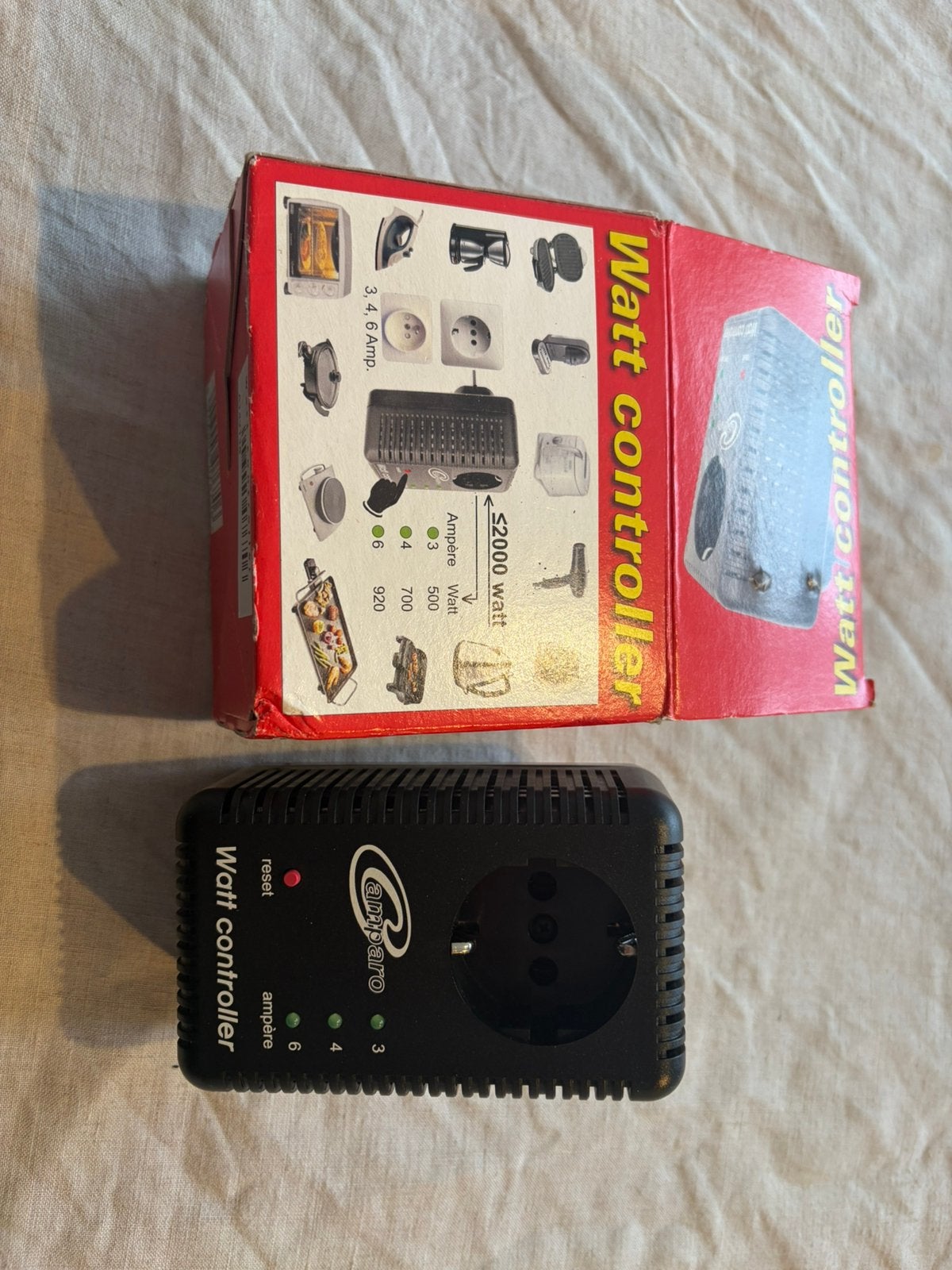 Watt controller, ideaal voor op de camping, Caravans en Kamperen, Kampeeraccessoires, Zo goed als nieuw, Ophalen of Verzenden