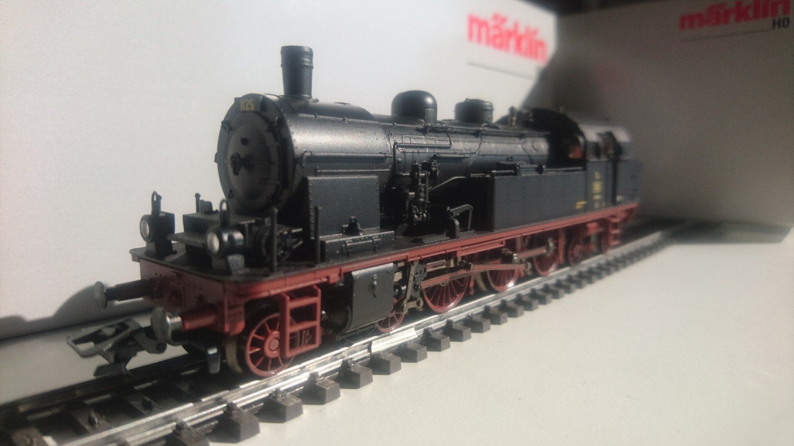 Marklin - Tenderlocomotief T 18 (K.W.St.E.) MfxPlus+Geluid, Hobby en Vrije tijd, Modeltreinen | H0, Zo goed als nieuw, Locomotief