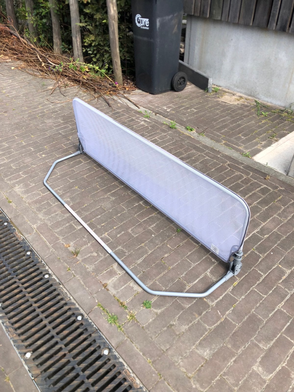 Safety 1st Bedhekje 150 cm - Grijs, Ophalen, Zo goed als nieuw, 140 tot 160 cm, Minder dan 70 cm