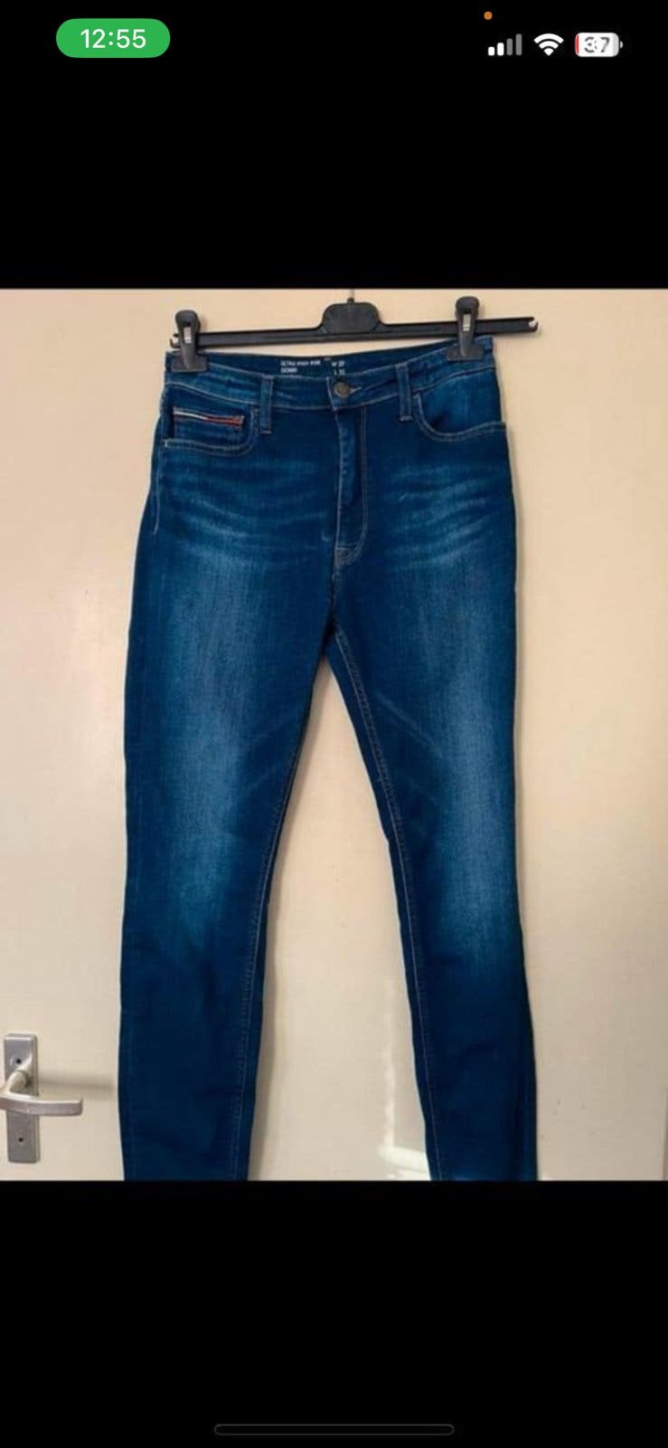 Skinny jeans tommy hilfiger 29, Ophalen of Verzenden, Nieuw, Blauw