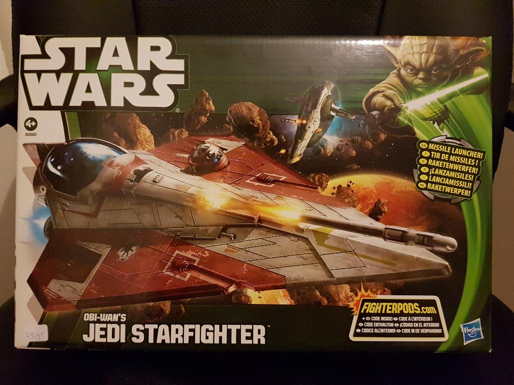 Star Wars Obi-Wan's JEDI STARFIGHTER Yoda Pack -sealed-, Ophalen of Verzenden, Nieuw, Actiefiguurtje