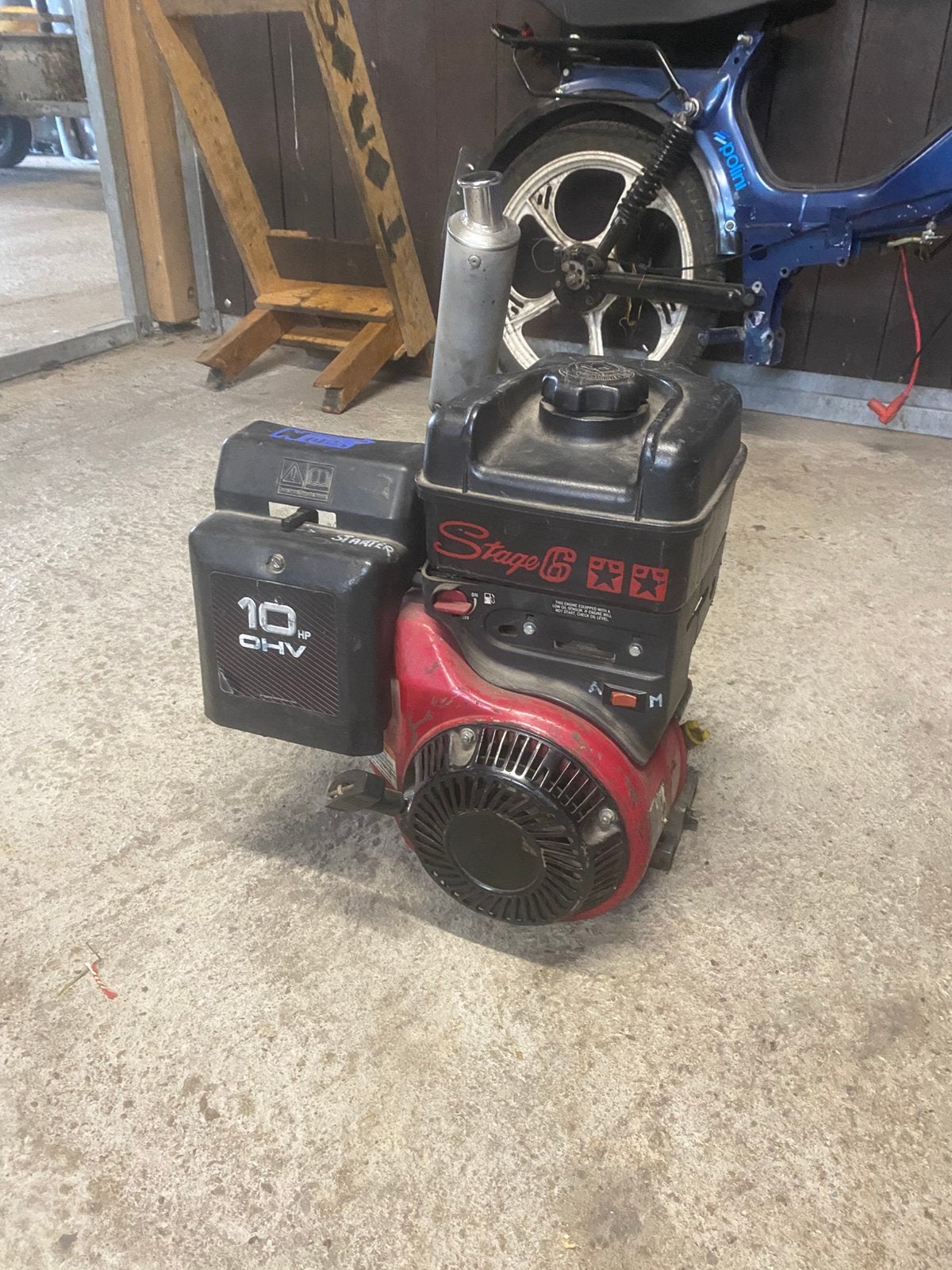 Briggs&stratton blok 10 pk, Ophalen of Verzenden, Zo goed als nieuw