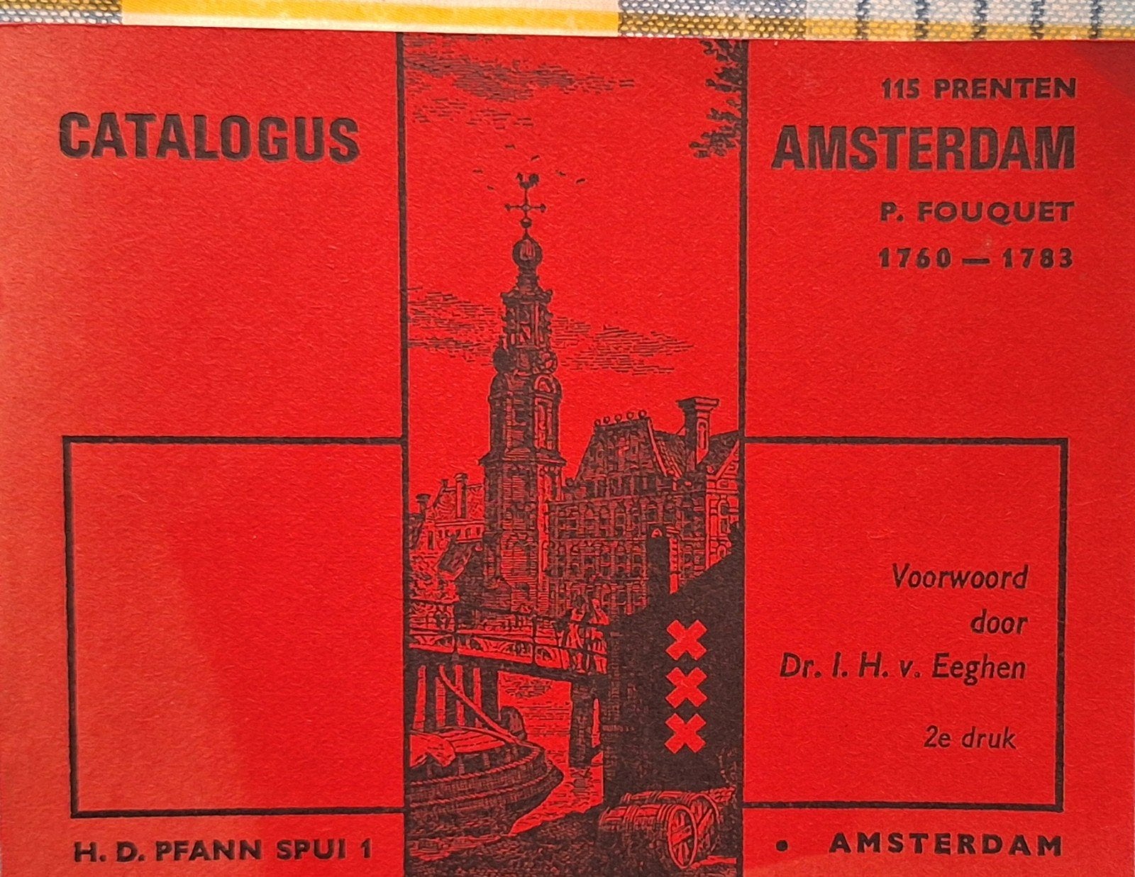 Catalogus 115 Prenten Amsterdam P. Fouquet 1760-1783, Ophalen of Verzenden