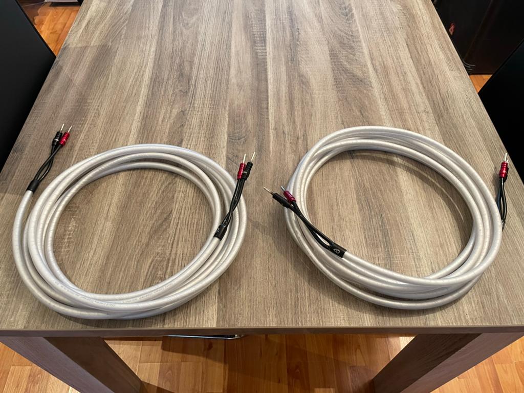 Chord Clearway X 2x 6 m luidsprekerkabel, Naim, Ophalen of Verzenden, Zo goed als nieuw, 2 tot 5 meter, Luidsprekerkabel