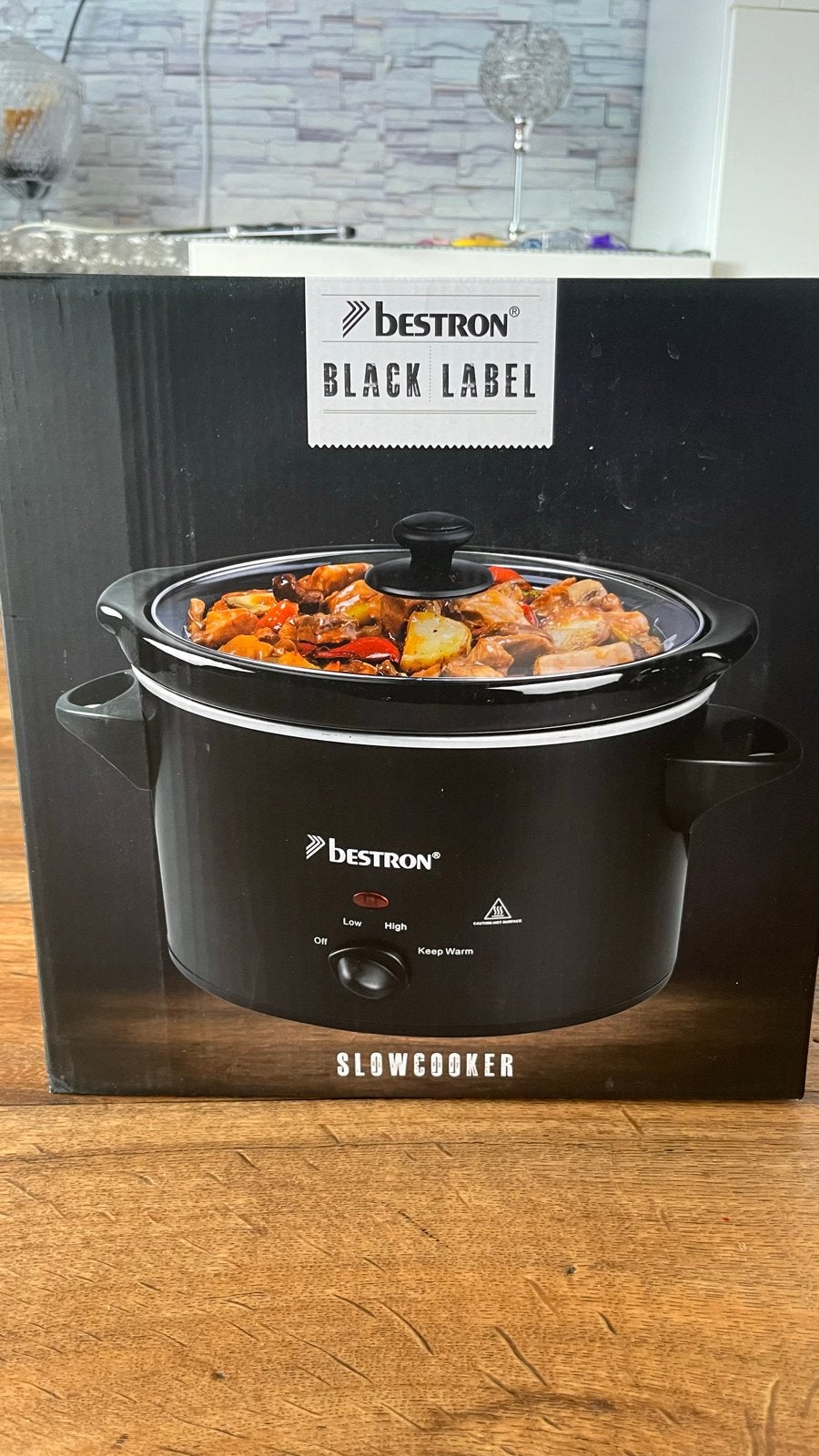 Bestron Black Label Slowcooker - Nieuw in doos, Ophalen, Nieuw