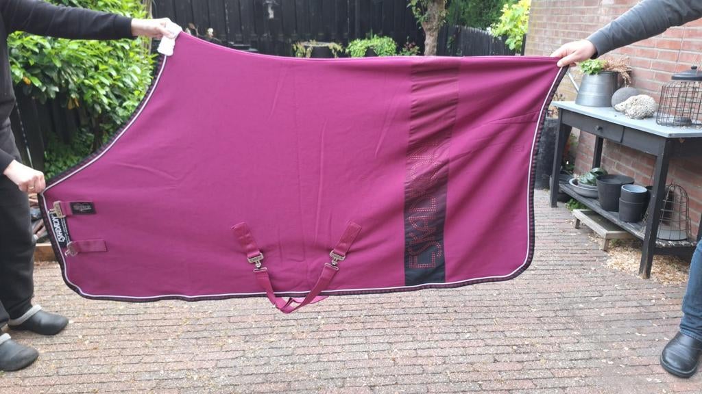 Eskadron deken, Dieren en Toebehoren, Paarden en Pony's | Dekens en Dekjes, Gebruikt, Cob (M), Eskadron, Roze