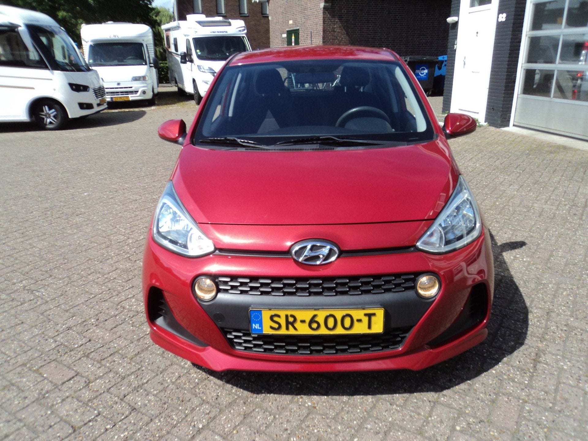 Hyundai I10 1.0i Comfort Cruise Airco Navi, Voorwielaandrijving, Stof, Gebruikt, 4 stoelen