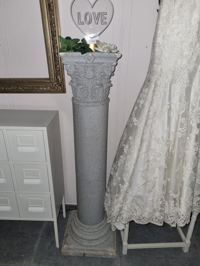 Decoratieve piepschuim zuilen - set van 2, Ophalen, Gebruikt