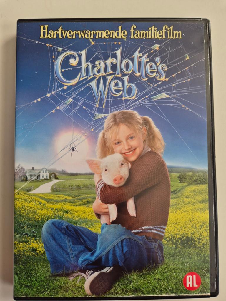 Charlotte's Web DVD - Hartverwarmende Familiefilm, Cd's en Dvd's, Avontuur, Gebruikt, Alle leeftijden, Ophalen of Verzenden