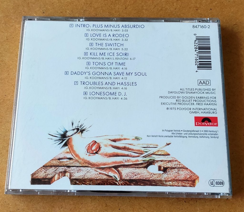Golden Earring - Swith CD 1975/199? Polydor, Ophalen of Verzenden, Gebruikt, Poprock