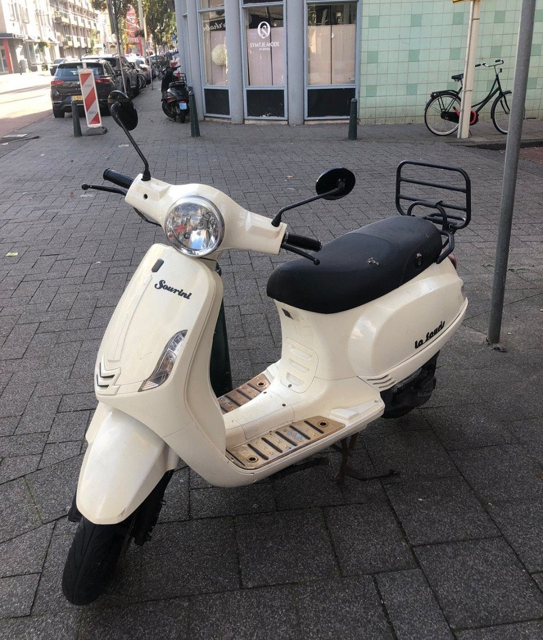 la souris sourini s snor scooter, Fietsen en Brommers, Ophalen, Overige modellen, Zo goed als nieuw, Benzine