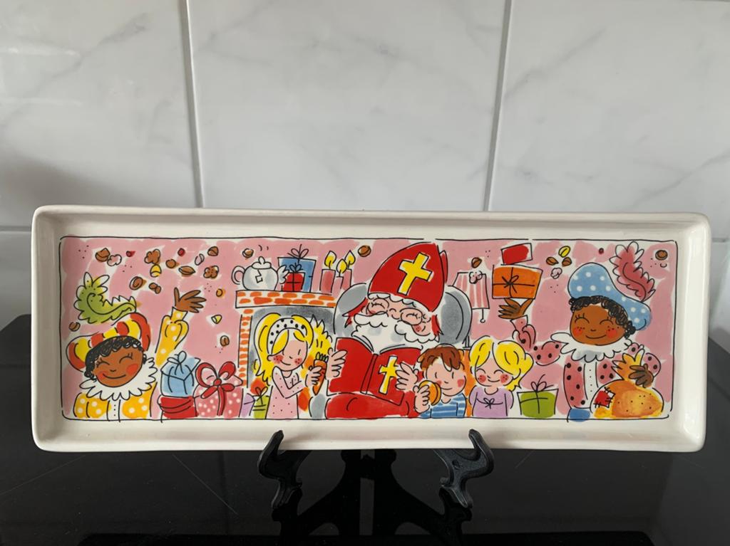 Blond amsterdam  cake sinterklaas  schaal, Diversen, Sinterklaas, Ophalen, Zo goed als nieuw