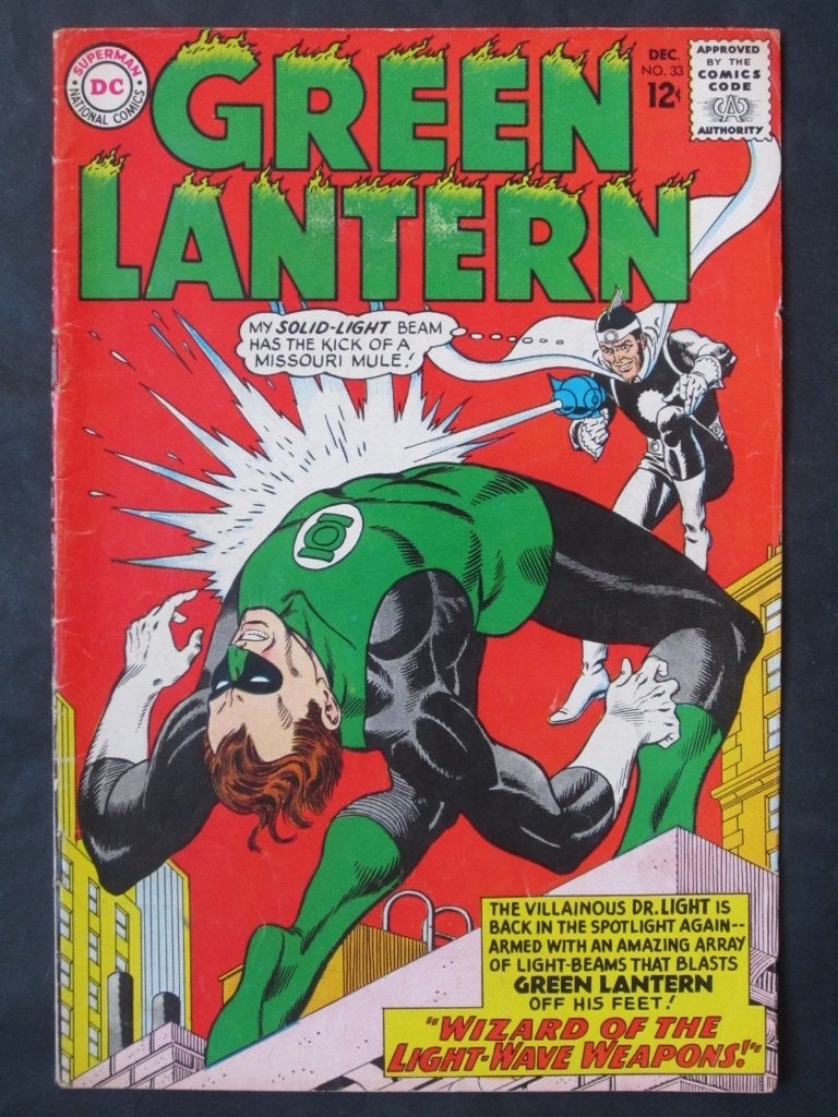 Green Lantern (1960 serie) #33 DC 1964, Amerika, Verzenden, Gelezen, Eén comic