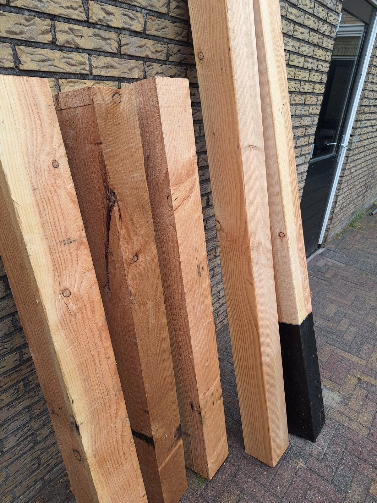 te koop 5 Douglas palen, Ophalen, Nieuw, Palen