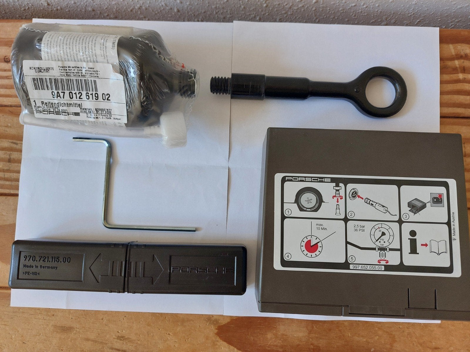 Porsche panamera Toolset, Verzamelen, Ophalen of Verzenden, Nieuw, Auto's