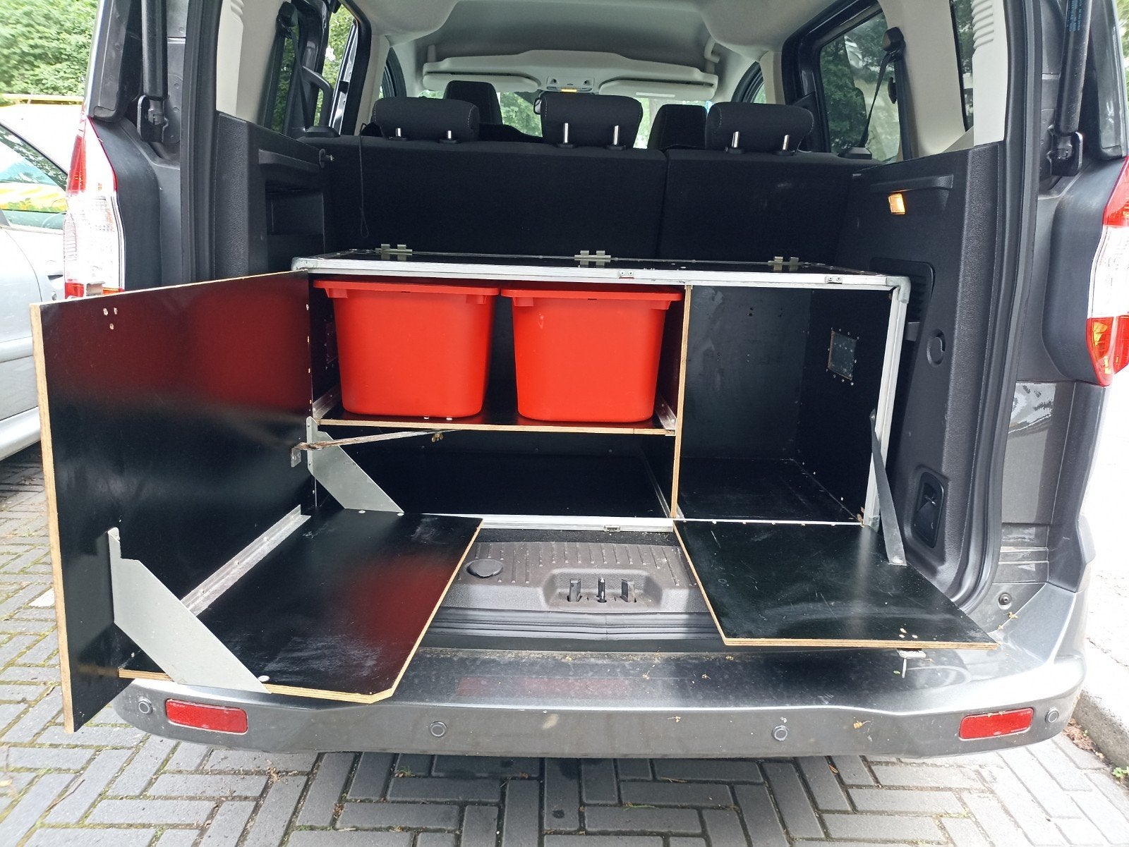 Camperbox kist voor mini camper / SUV - stevig en compact, Ophalen, Gebruikt