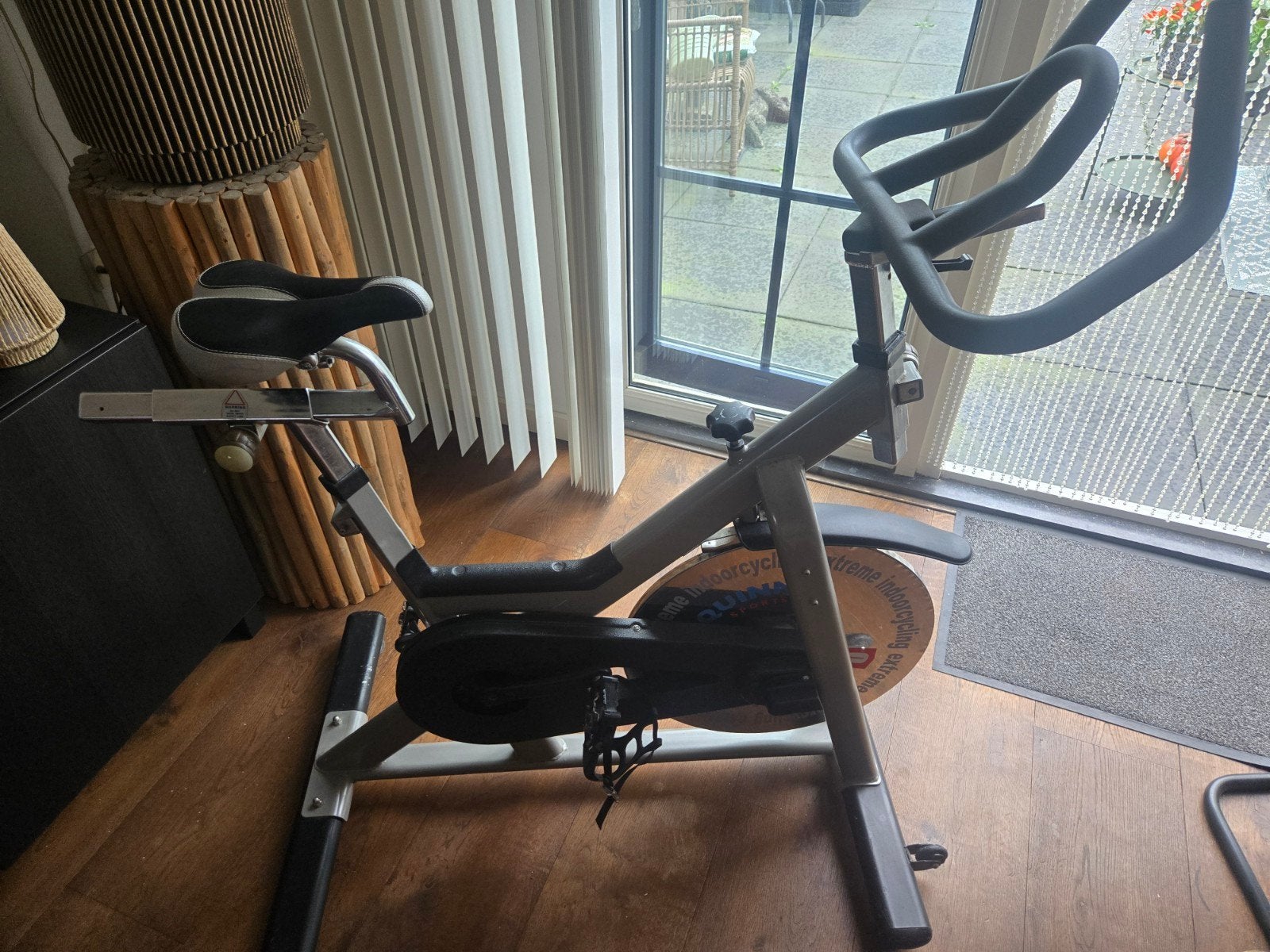 Quinn spinningfiets - Ideaal voor thuistraining, Ophalen, Gebruikt, Spinningfiets, Metaal