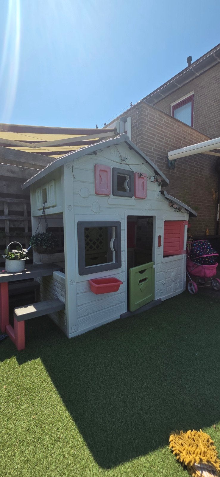 Smoby speelhuisje, Kinderen en Baby's, Speelgoed | Buiten | Speelhuisjes, Ophalen, Gebruikt, Kunststof