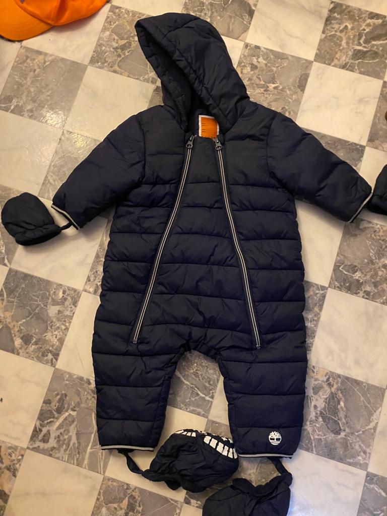 Timberland Baby Sneeuwpak / Winterpak - Maat 71 (9M), Kinderen en Baby's, Babykleding | Overige, Zo goed als nieuw, Jongetje of Meisje