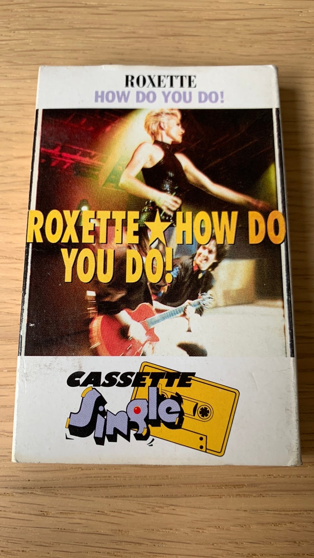 Roxette How do you do cassette single, Cd's en Dvd's, Cassettebandjes, 1 bandje, Ophalen of Verzenden, Zo goed als nieuw, Origineel