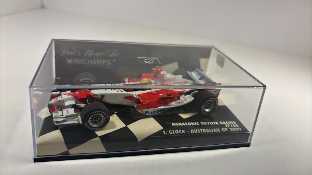 F1 Toyota tf109 t.glock 2009 minichamps 1.43, Ophalen of Verzenden, A, A, A