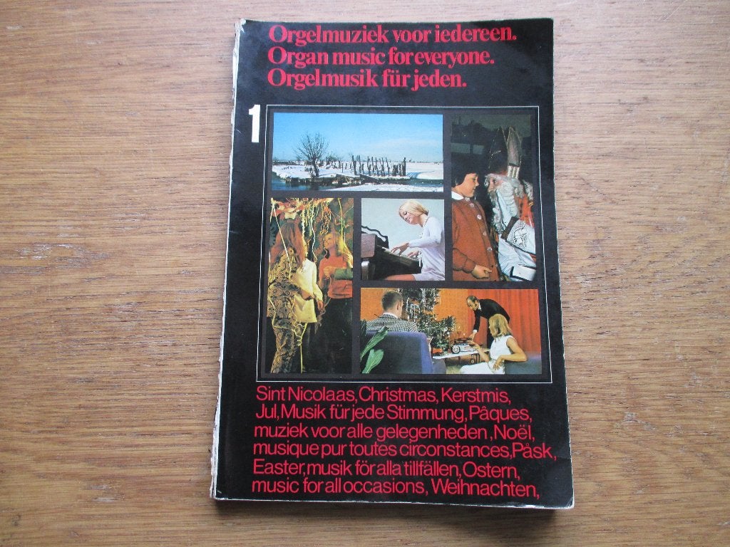 Orgelmuziek voor iedereen - 1 -ACCORDEON/KEYBOARD/ORGEL, Gebruikt, Ophalen of Verzenden, Thema, Keyboard