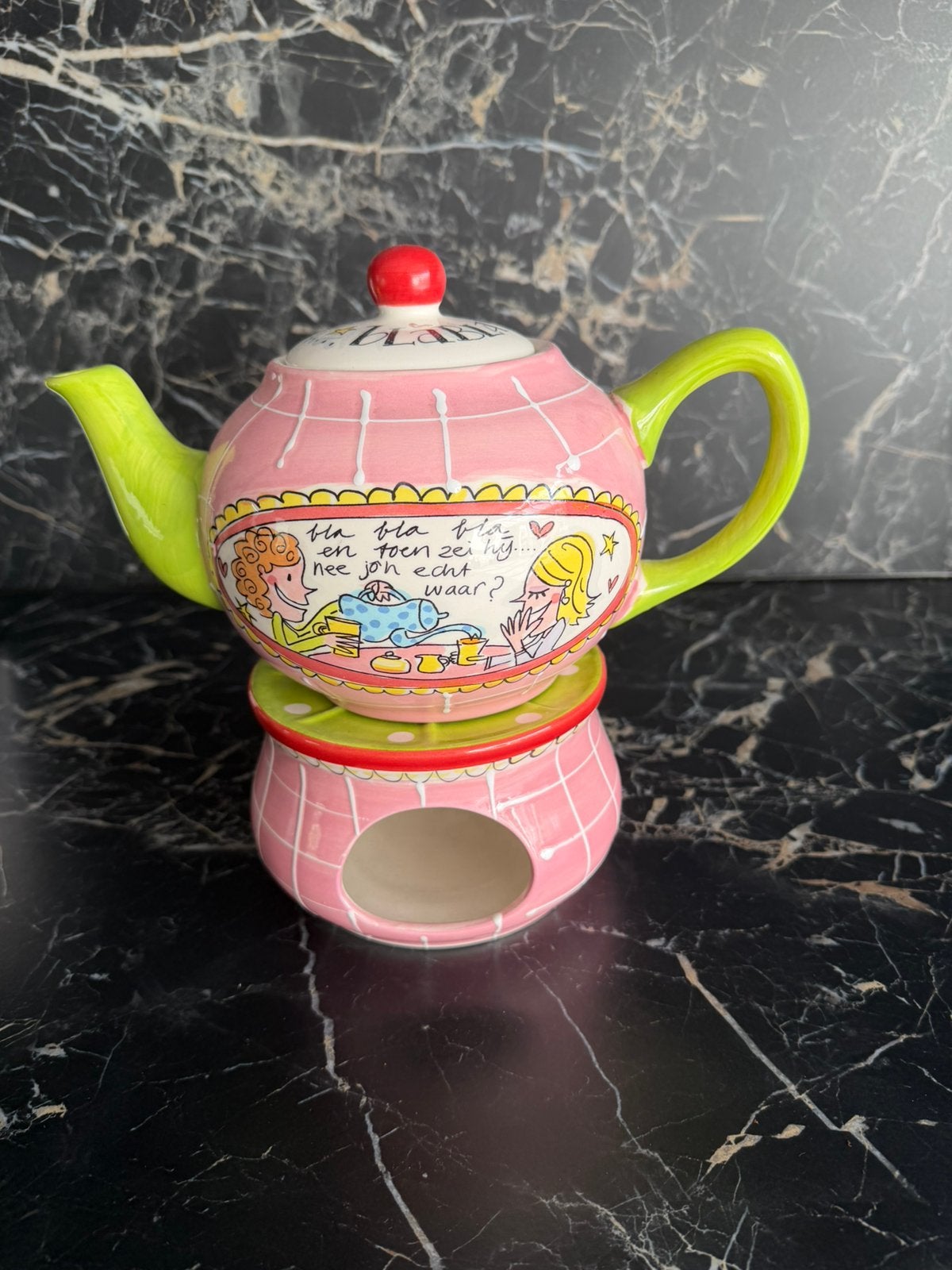 Blond amsterdam theepot, Huis en Inrichting, Keuken | Servies, Ophalen, Blond Amsterdam, Overige typen, Zo goed als nieuw