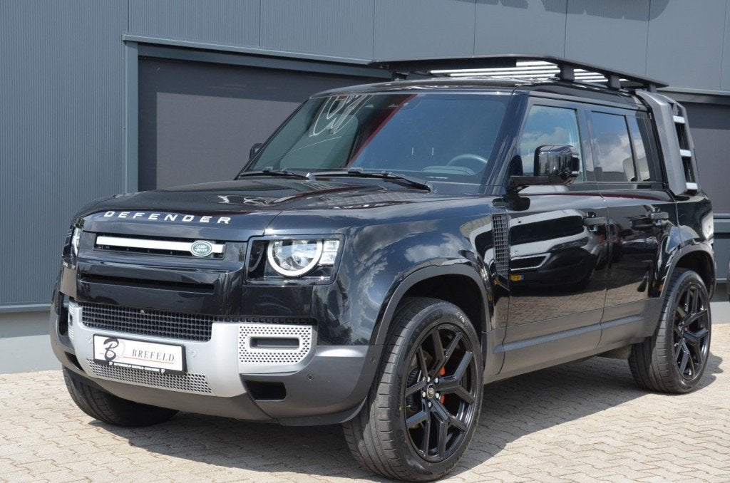 Land rover DEFENDER 3.0 D250 110 MHEF  ***BPM VRIJ*** 6CYL, Auto's, Automaat, 249 pk, Land Rover, Zwart
