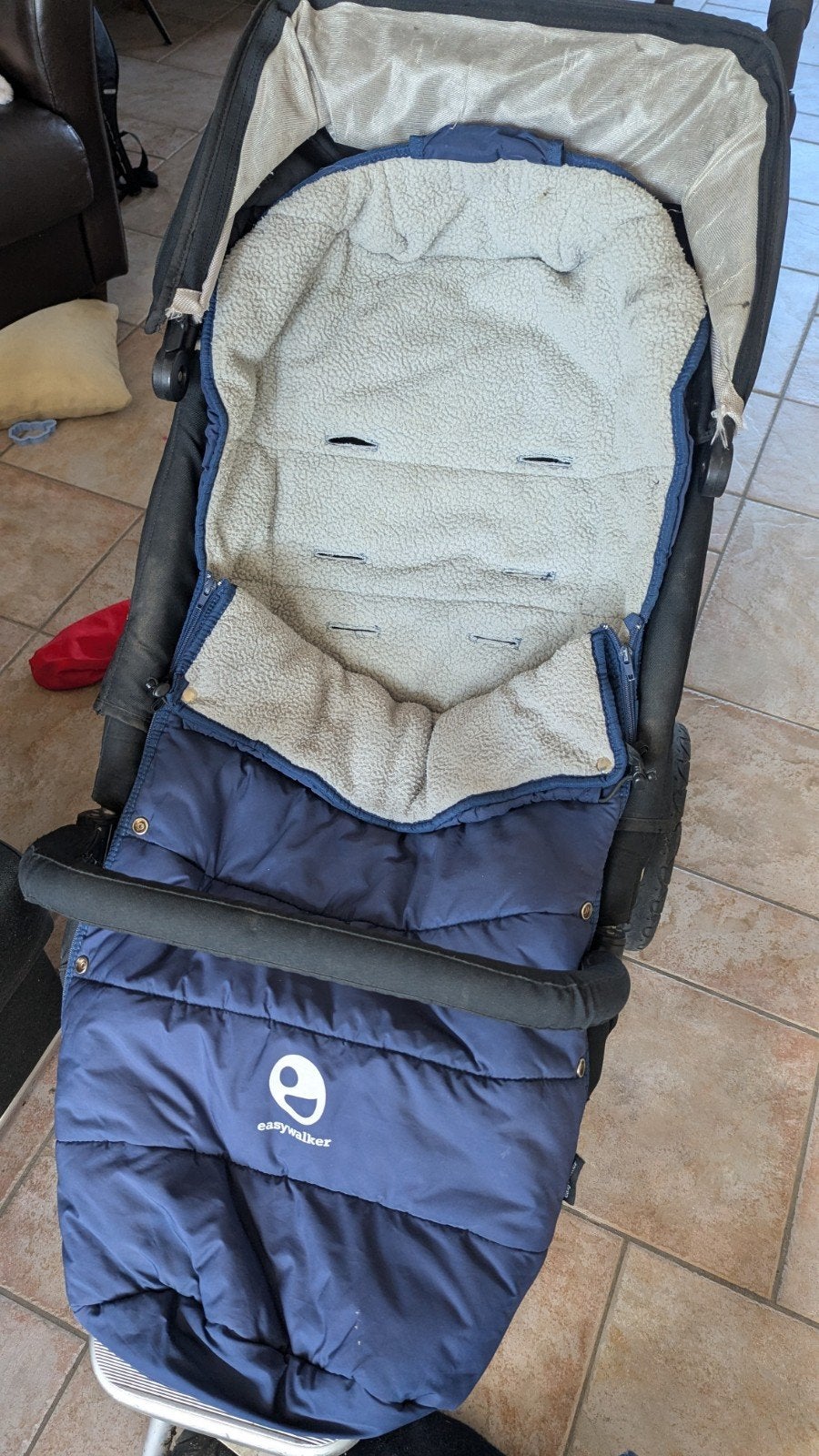 Easywalker kinderwagen met reiswieg en Maxi-Cosi adapters, Gebruikt, Met autostoeltje, Ophalen, Kinderwagen