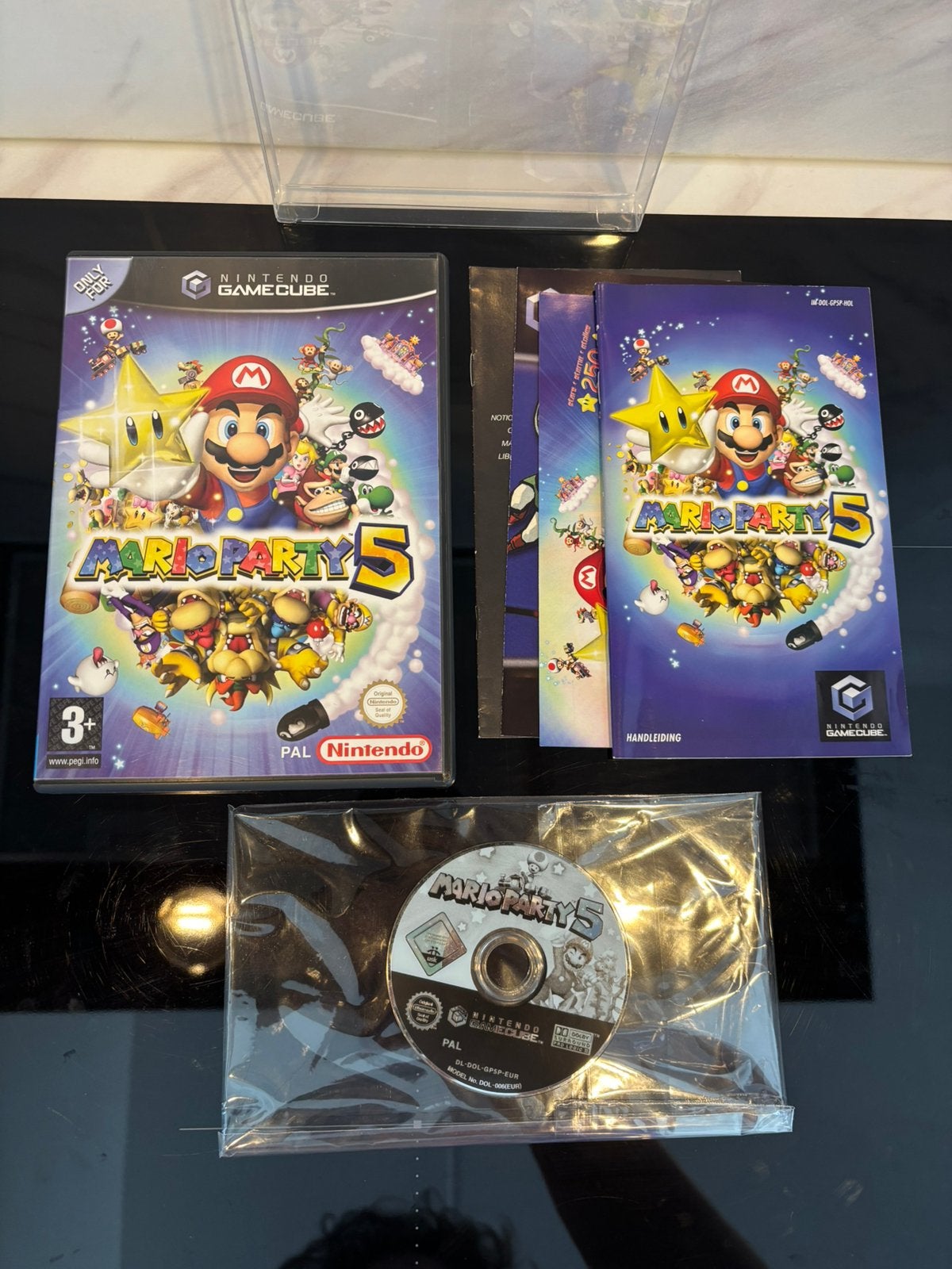 Nintendo Gamecube Mario Party 5, Spelcomputers en Games, Games | Nintendo GameCube, Zo goed als nieuw, 3 spelers of meer, Vanaf 3 jaar