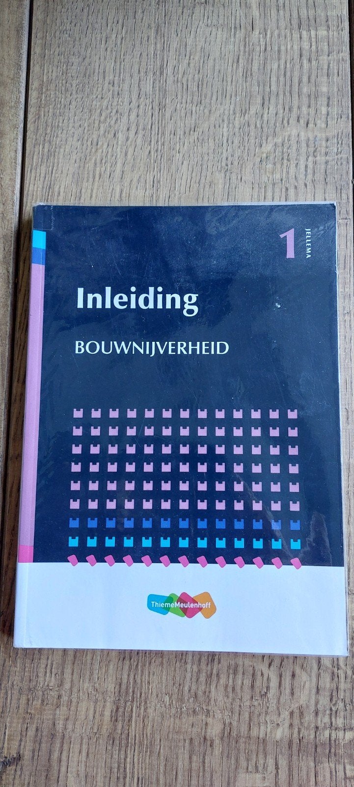 Inleiding Bouwnijverheid - Jellema Hogere Bouwkunde, Jellema, Zo goed als nieuw, Beta, HBO