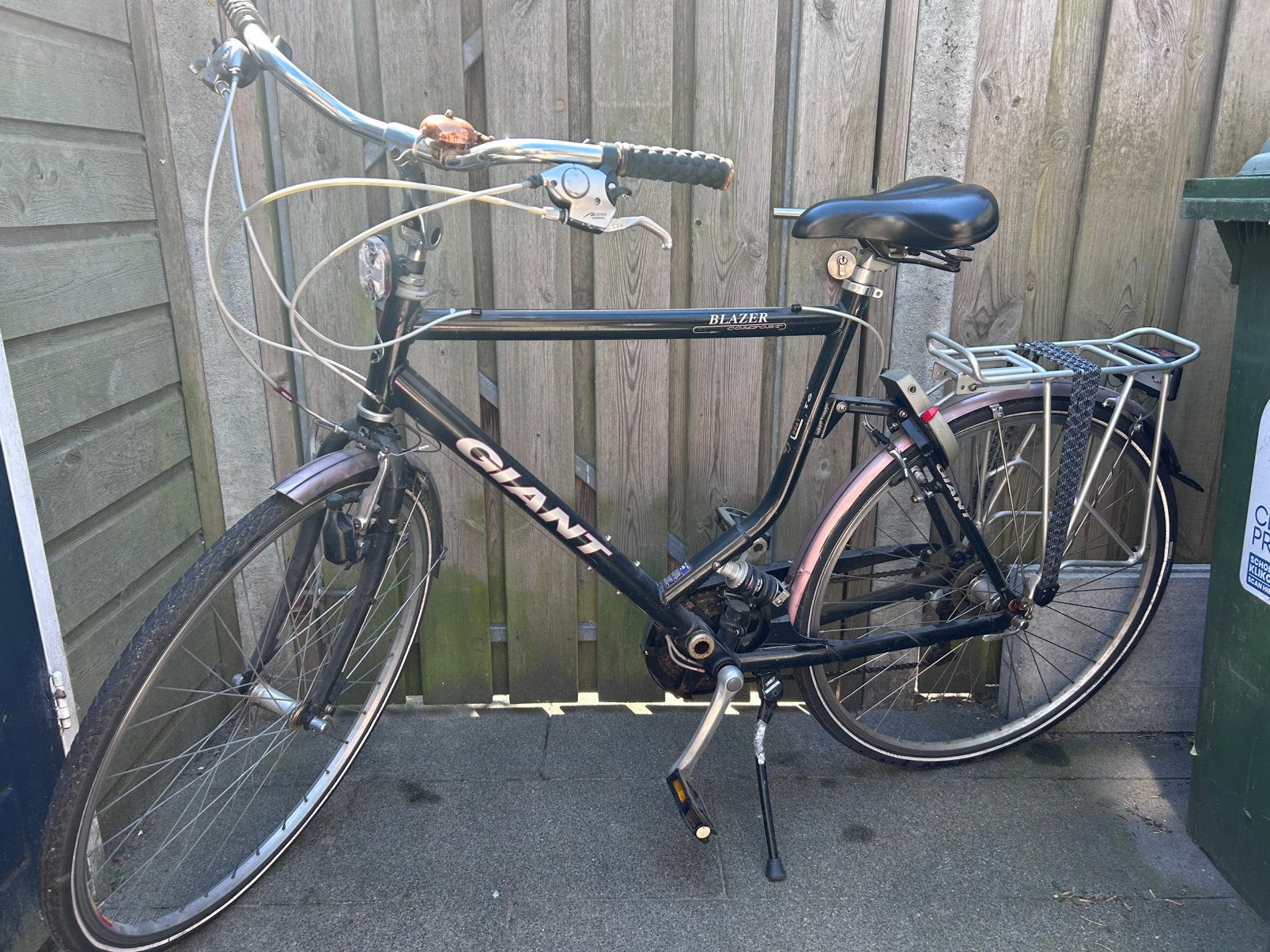 Giant stadsfiets heren framemaat 60, 57 tot 61 cm, Ophalen, Gebruikt, Giant