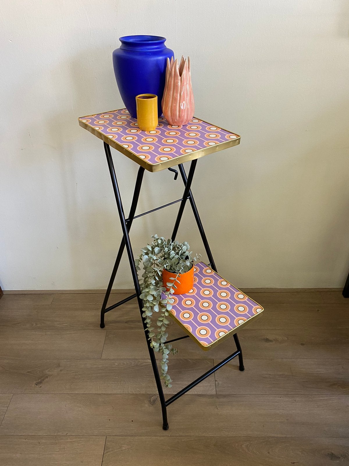 Van Hartog design plantentafeltje retro tafeltje, Ophalen