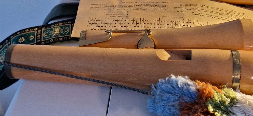 Ongebruikte Rössler Dulcia basblokfluit uit oude voorraad., Muziek en Instrumenten, Ophalen of Verzenden, Zo goed als nieuw, Bas