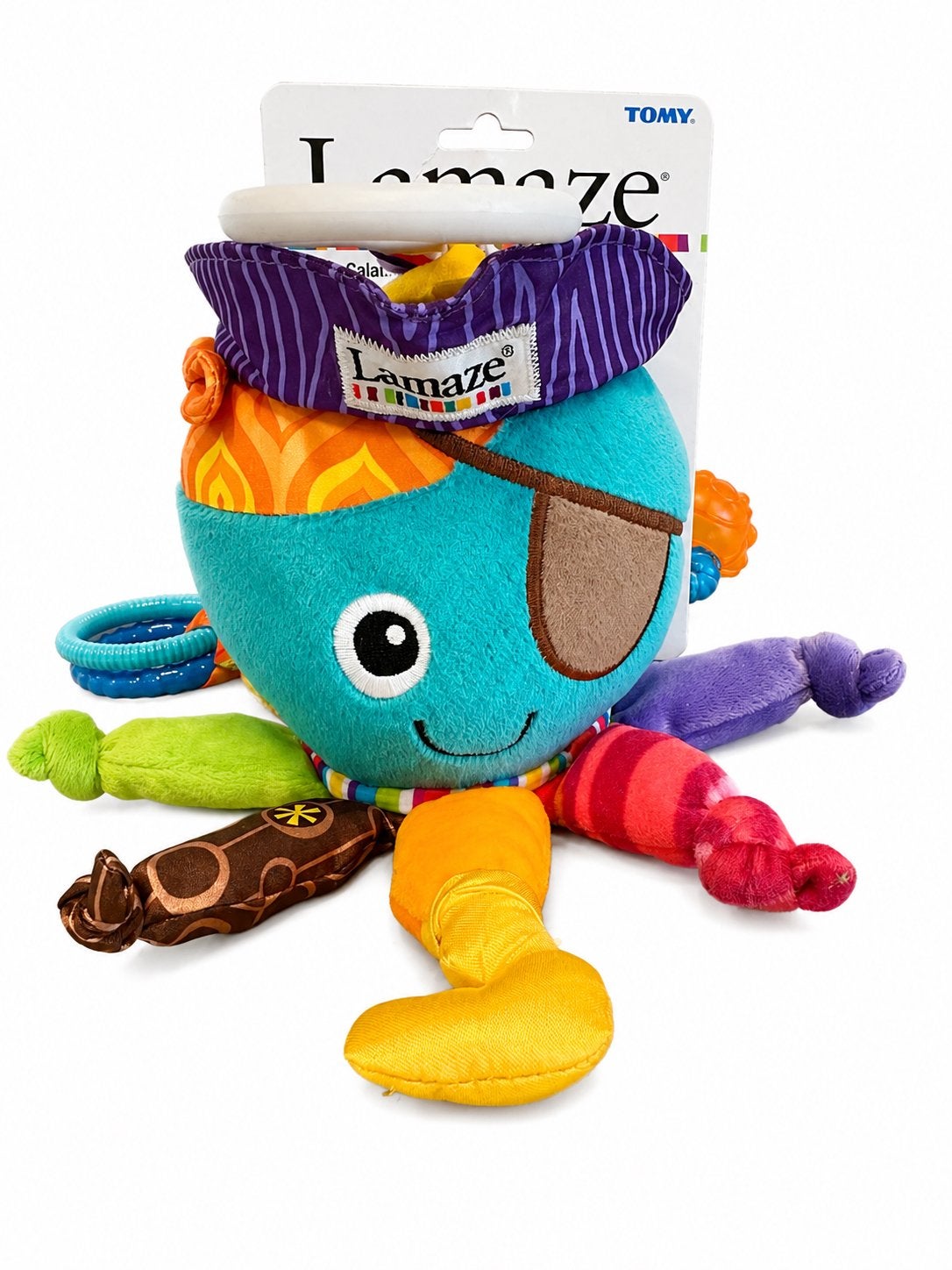Lamaze Kapitein Calamari Octopus Baby Speeltje, Ophalen of Verzenden, Zo goed als nieuw, Overige typen, Met geluid