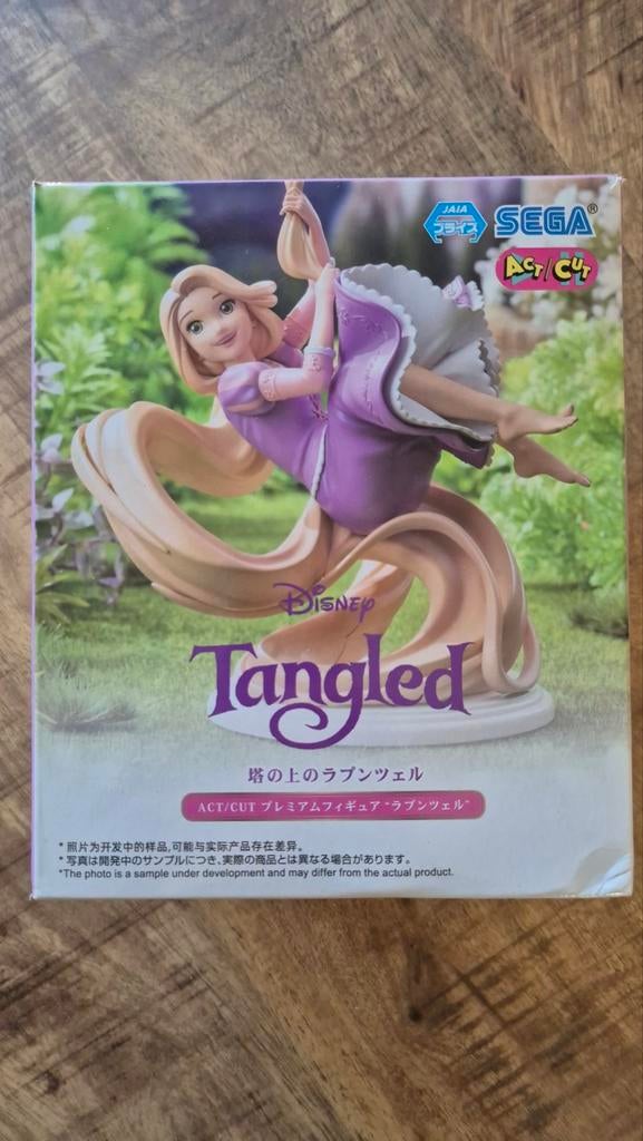 Disney Tangled Rapunzel ACT/CUT Premium Figuur Sega, Ophalen of Verzenden, Nieuw