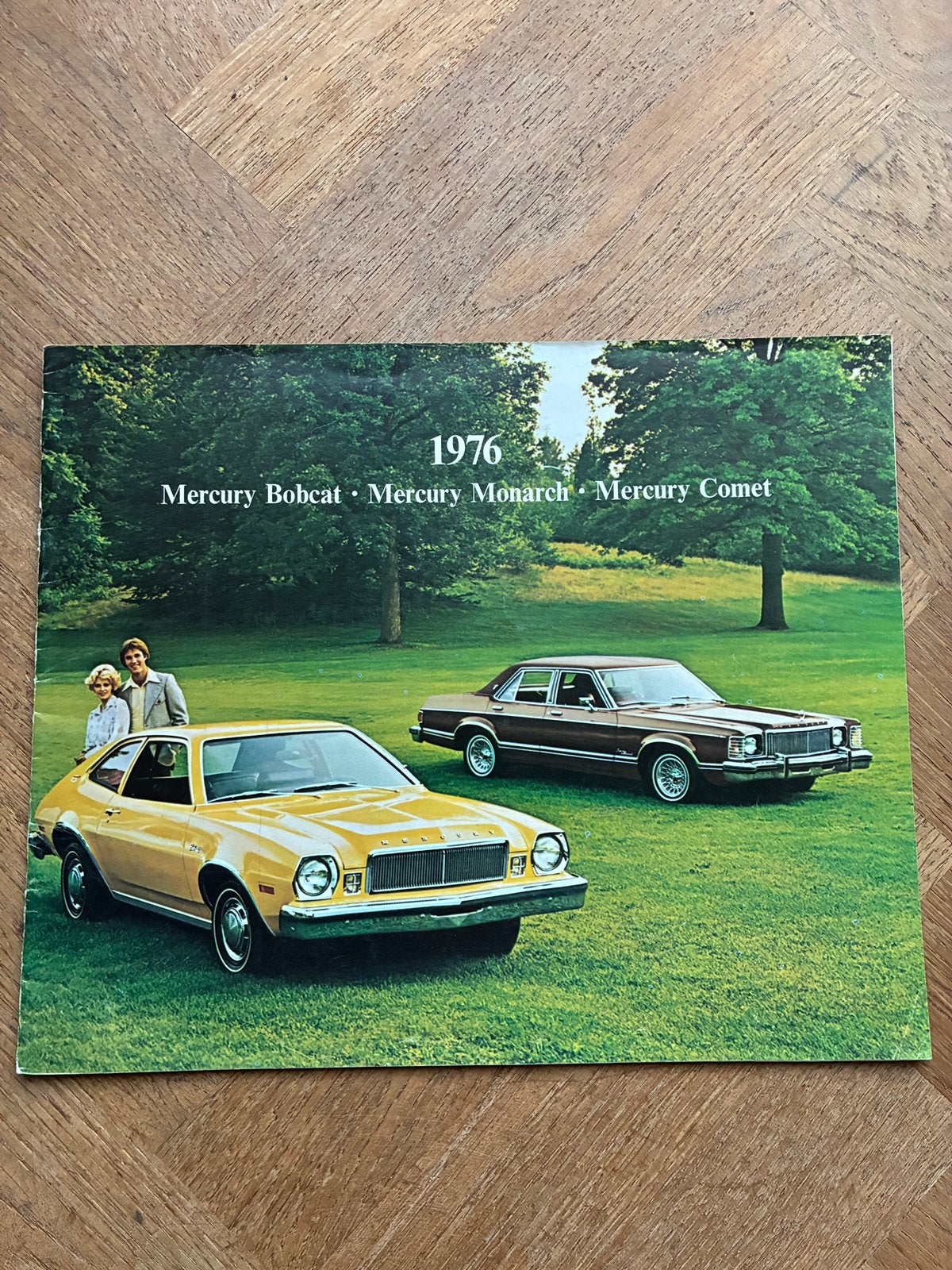 1976 Mercury Bobcat Monarch Comet brochure, Verzenden, Zo goed als nieuw, Overige merken