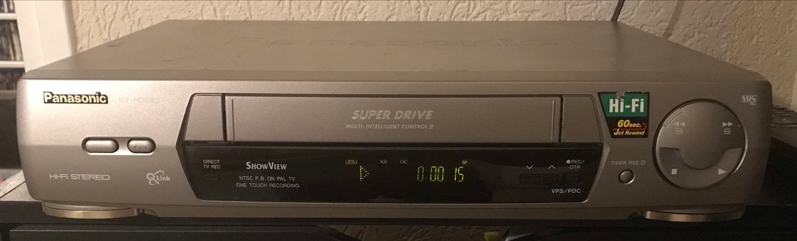 Panasonic NV-HD640 VHS-speler Hi-Fi Stereo afstandsbediening, Ophalen, Gebruikt, VHS-speler of -recorder