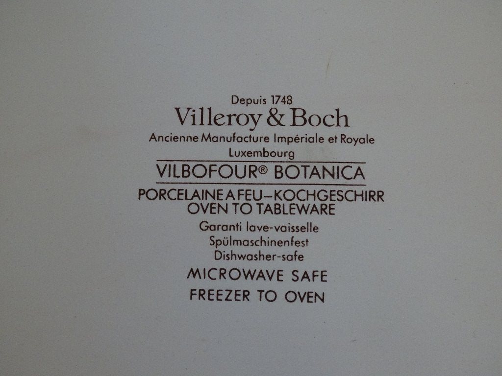 Servies, Villeroy & Boch Botanica, gaaf, Ophalen of Verzenden
