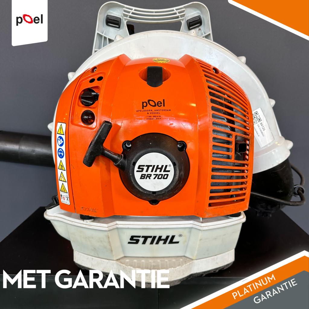 STIHL BR 700 - Bladblazer met garantie, Niet ingevuld, Niet ingevuld, Ophalen of Verzenden, Zo goed als nieuw
